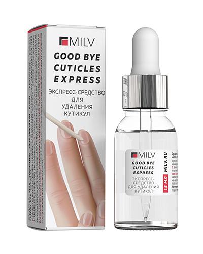Средство для удаления ороговевшей кожи MILV Good Bye cuticles express 15 ml