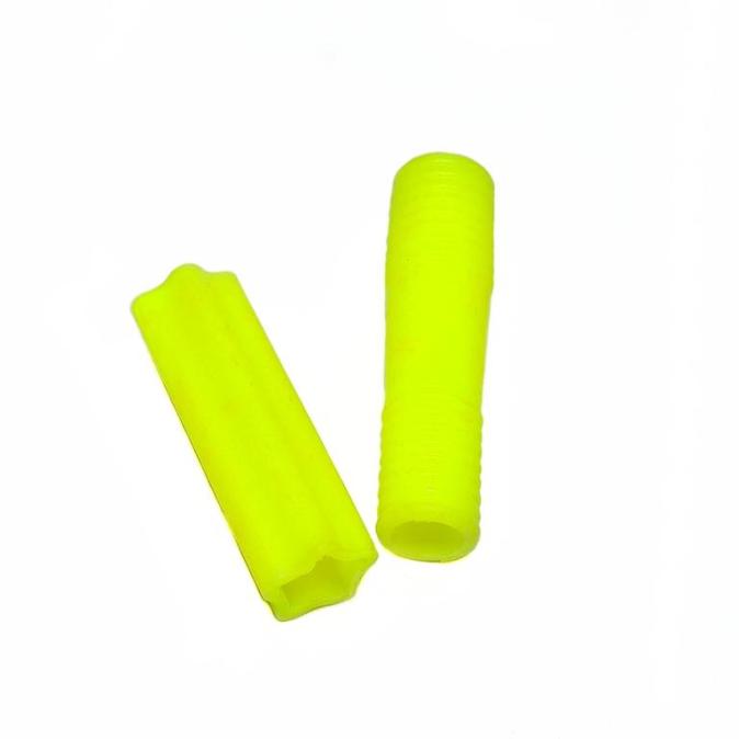 Колпачки силиконовые для защиты инструмента микс ярко-желтые 2 шт.