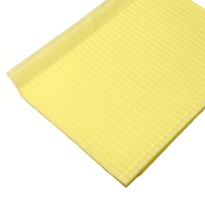 Салфетки 2-слойные ламинированные желтые 50 шт.