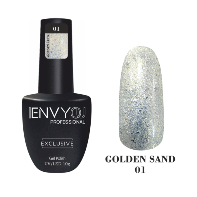 ENVY, Гель-лак Golden Sand №01, 10мл