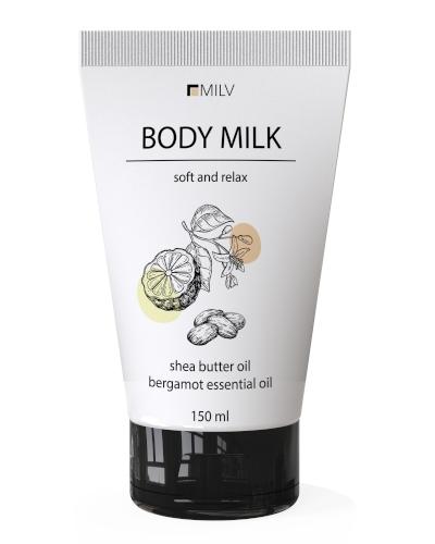 Молочко для тела с маслом ши MILV 150 ml