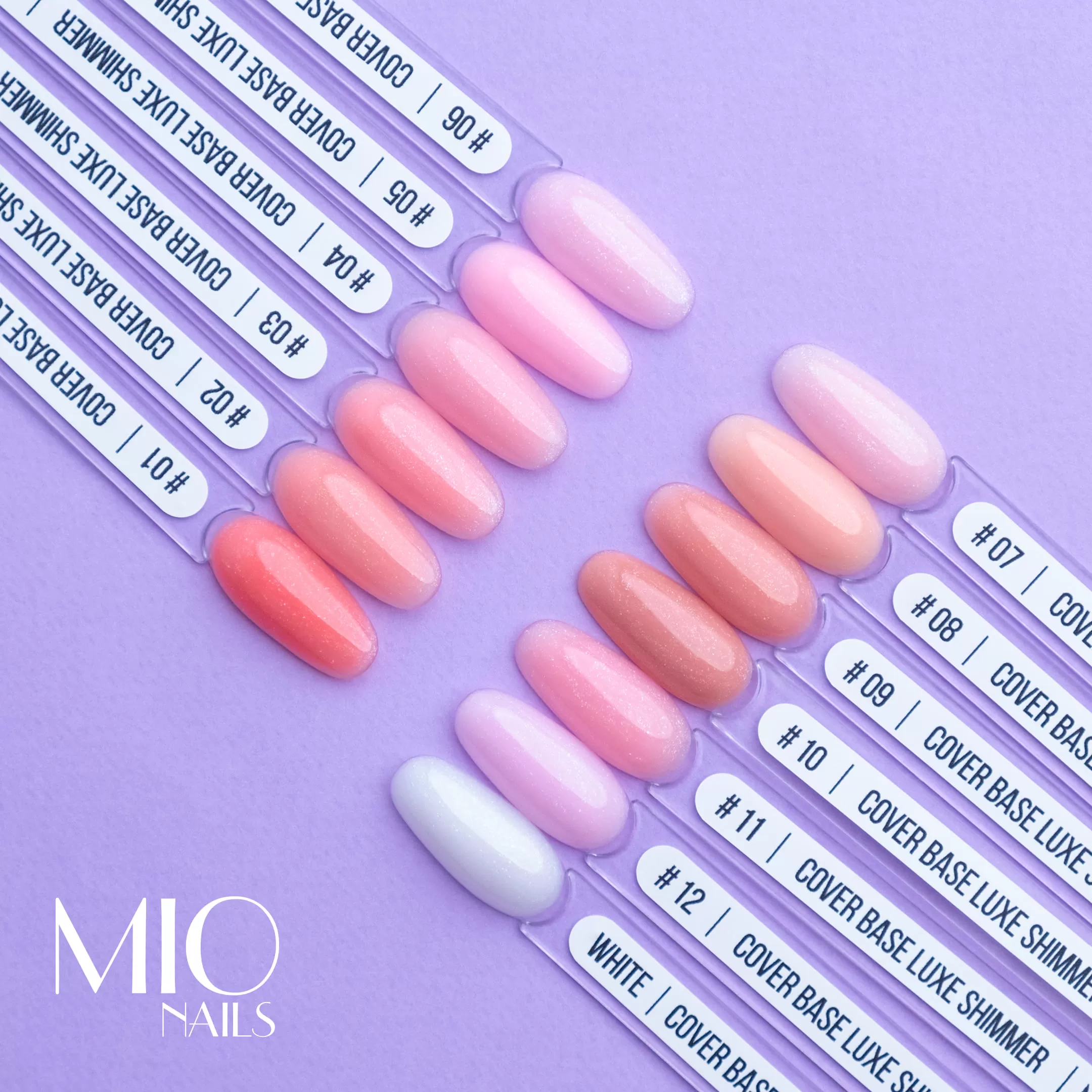 База MIO Nails Shimmer 01, 15 мл