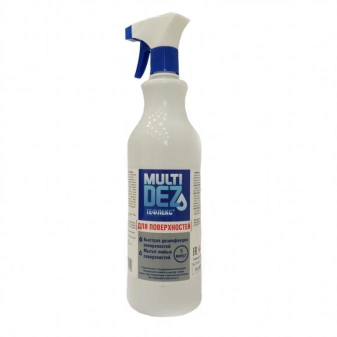 МультиДез для дезинфекции и мытья поверхностей с триггером 1000 ml
