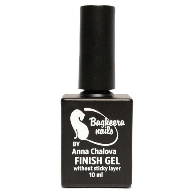 Топ без липкого слоя универсальный Bagheera Nails B-4 Finish gel without sticky layer 10 ml