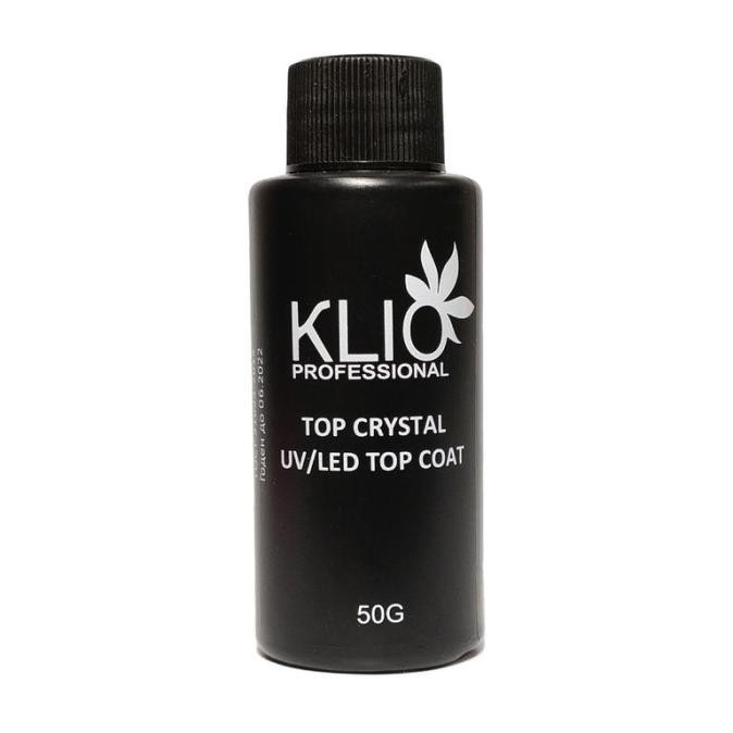 Топ Klio Professional Crystal без липкого слоя с узким горлышком 50 ml